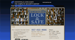 Desktop Screenshot of centerville-lock.com